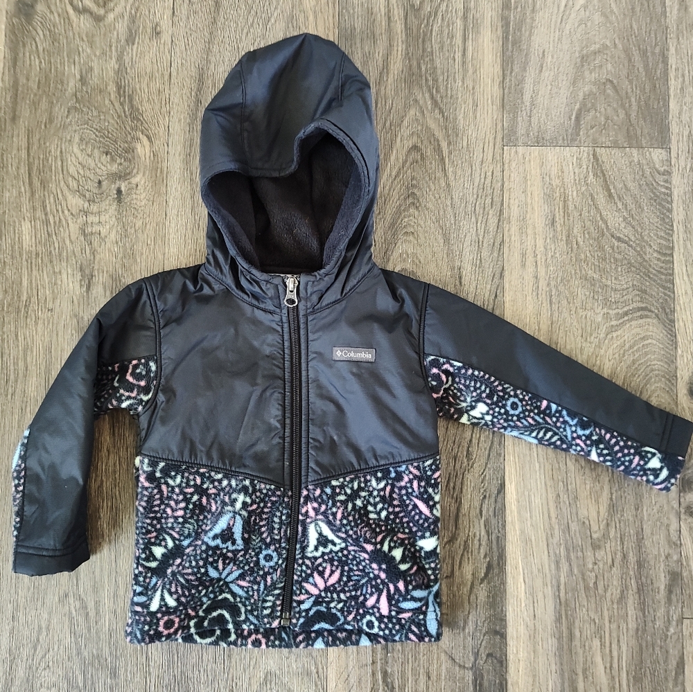 12-24 MO Girls Columbia Fleece Jacket